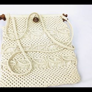 Macrame Boho Vintage Hippie Bag